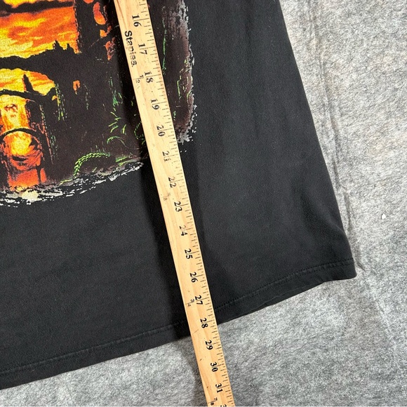 Vintage Obituary Shirt‎ Mens XL Black Y2k Death Metal Band Tee Anthology 2000s - Picture 7 of 9